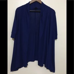 Express Navy Blue Soho Cardigan Sweater/Cover-Up
